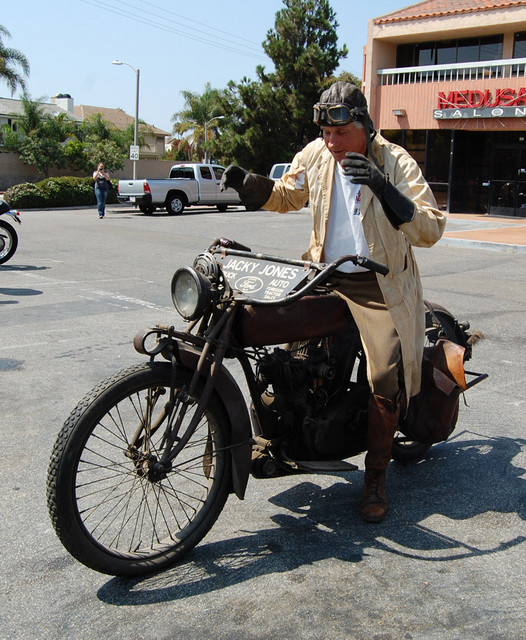 Scott DaPron and his 1919 Indian Power Plus