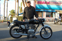 John Blaty and his 1969 Sears (Gilera) SR124