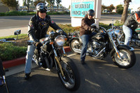 1974 Honda CB750 and Harley Davidson