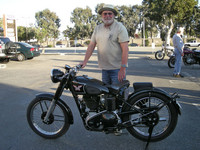 Frank Colver & 1947 Matchless G80L