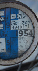 Royal Enfield Registration Tag Royal Enfield Registration Tag