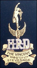 Vincent HRD Tank Decal