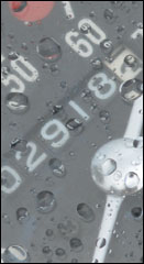 Raindrops on Speedometer